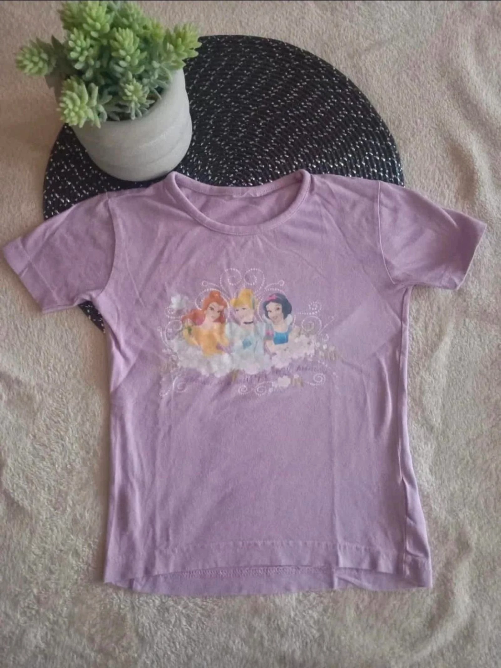 T-shirt Princesse lila